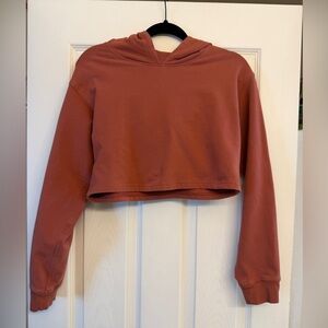 Lululemon All Yours Cropped Hoodie – Rustic Clay